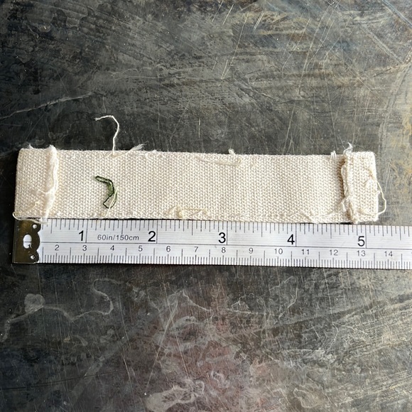 Vintage ‘White’ military name tape patch USAF - Picture 3 of 8